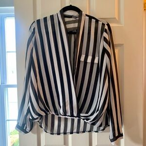 Vintage Y2K Charlotte Russe Sheer Top